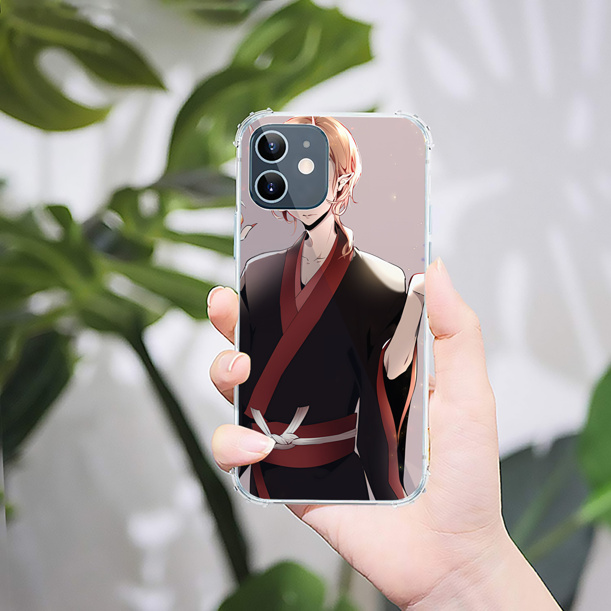 （画像用） 文豪ストレイドッグス Bungo Stray Dogs 【iPhone 12シリーズ対応】透明スマホケース（クリアソフトケース）